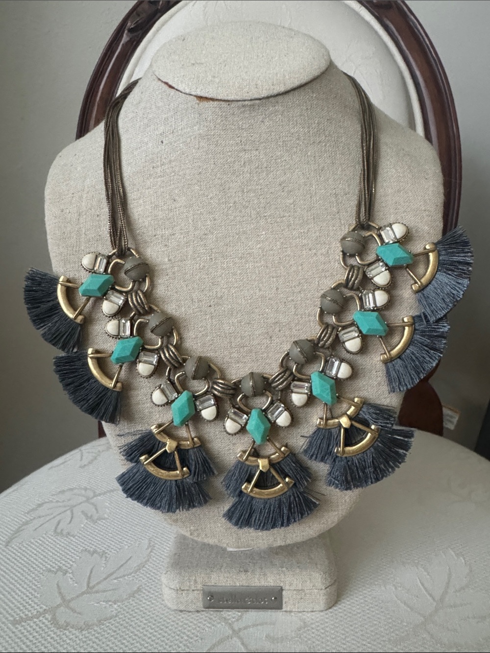 Stella & Dot Lotus Necklace